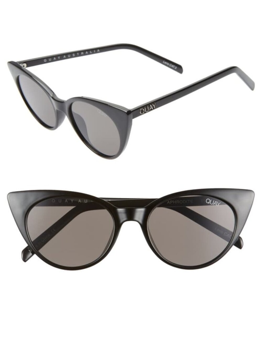 Quay Australia Aphrodite 53mm Cat Eye Sunglasses